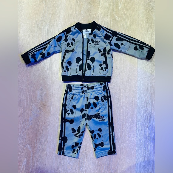 KIDS 100cm adidas mini rodini セットアップ 【公式通販】